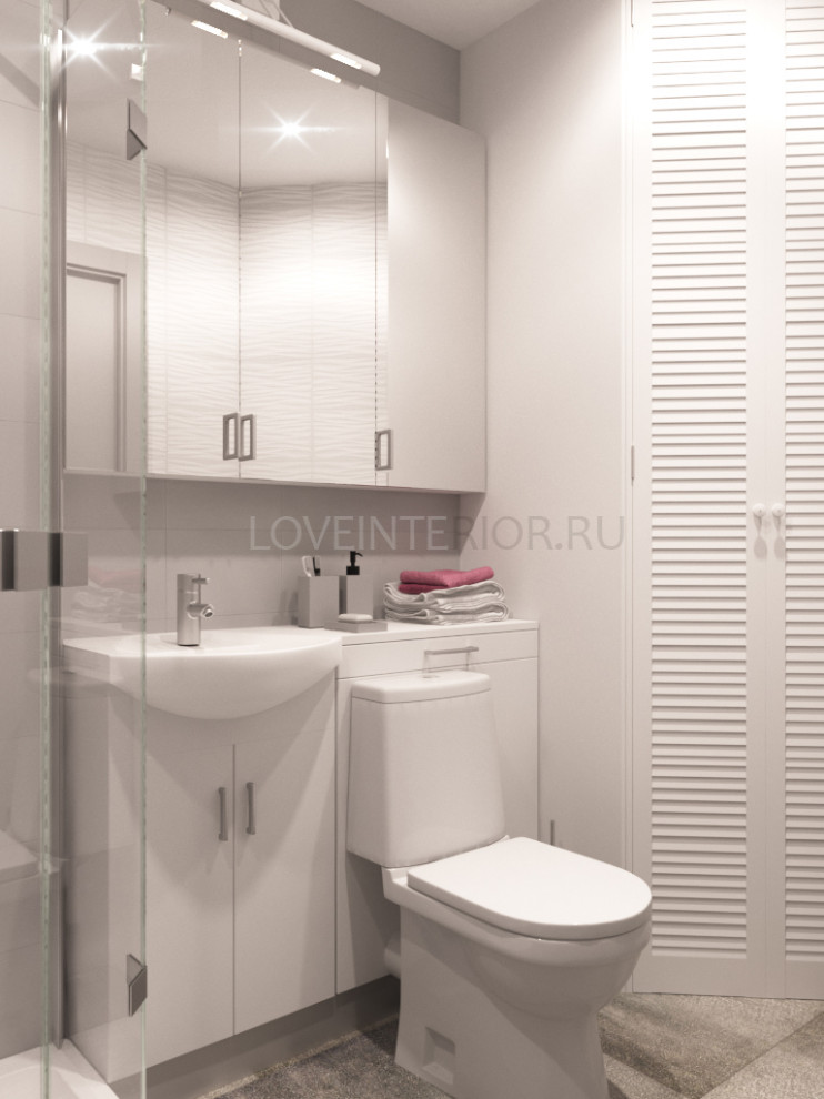 Квартира-студия для молодой девушки