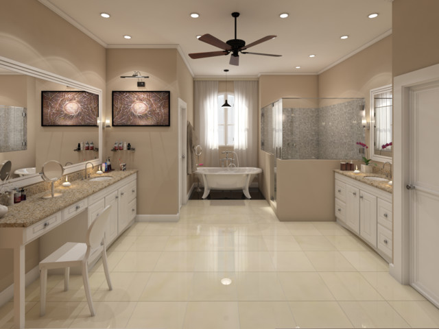 Bathroom renderings rendering