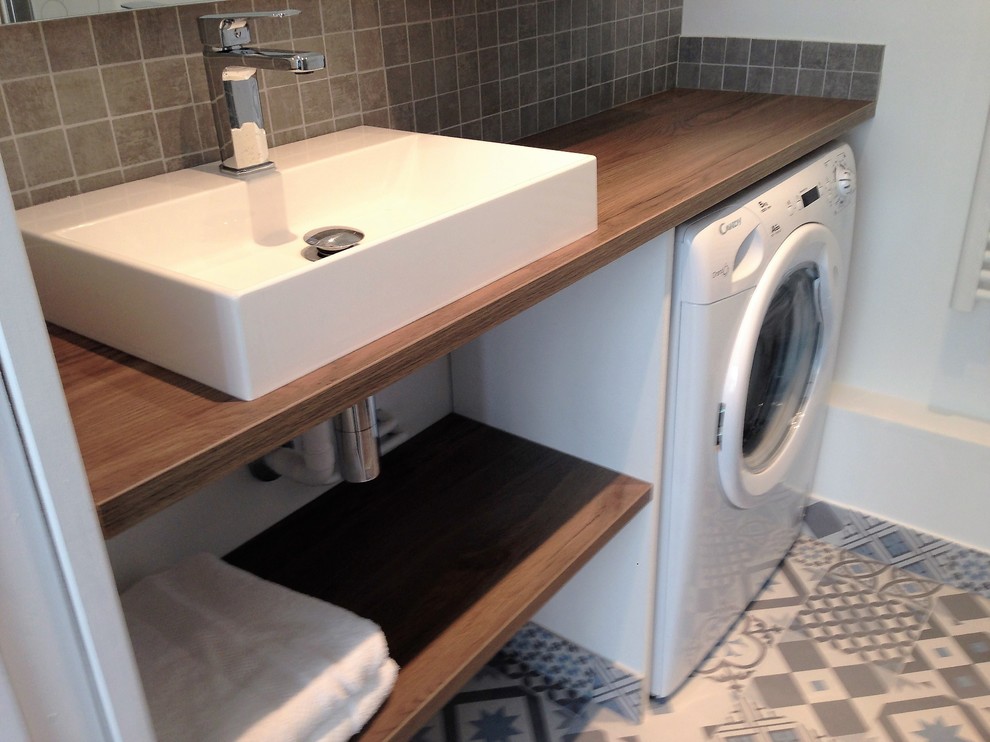 Un studio de 21m2 optimisés - la salle de bain