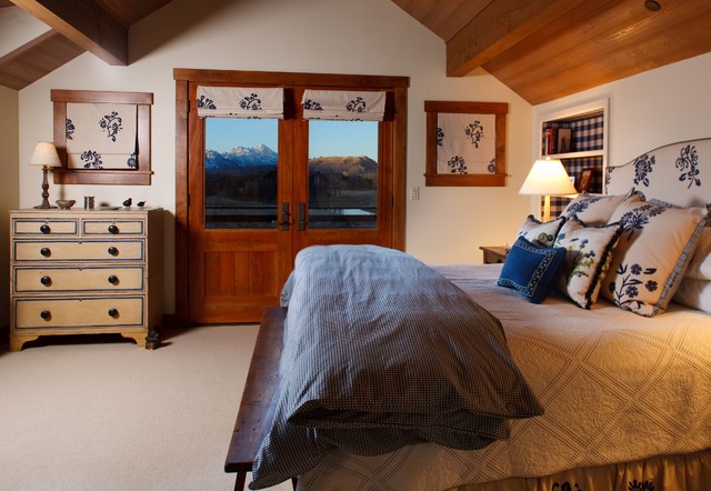 Jackson Hole rustic-bedroom