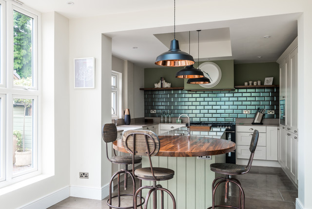 Barrow upon Soar transitional-kitchen
