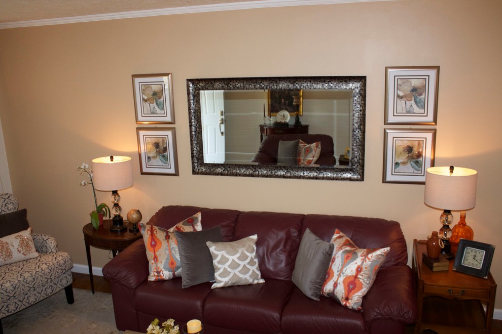 Transitional home design photo in Atlanta