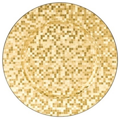 Mosaic Chargers, Goldtone