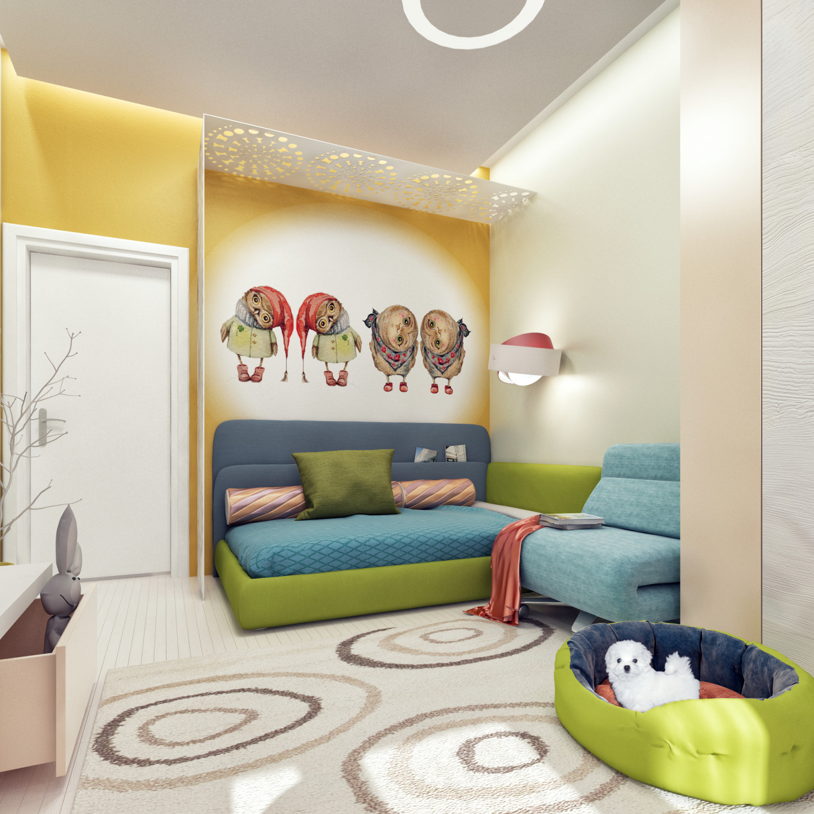 Там, где много Детских Комнат