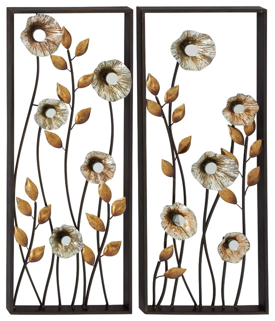 Classic And Lovely Inspired Style Set Of 2 Metal Wall Home Decor Classic And Lovely Inspired Style Set Of 2 Metal Wall Home Decor