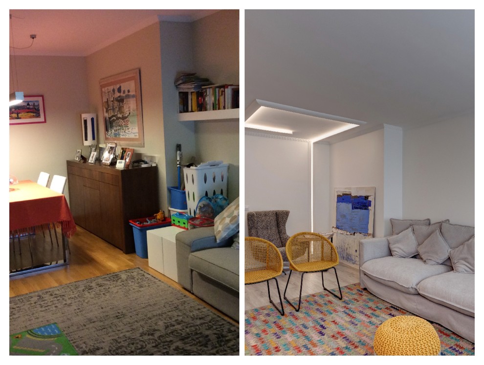 Antes & Después.Luz & Sencillez.