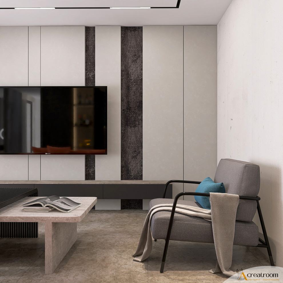 Проект квартиры-студии 49 кв.м.