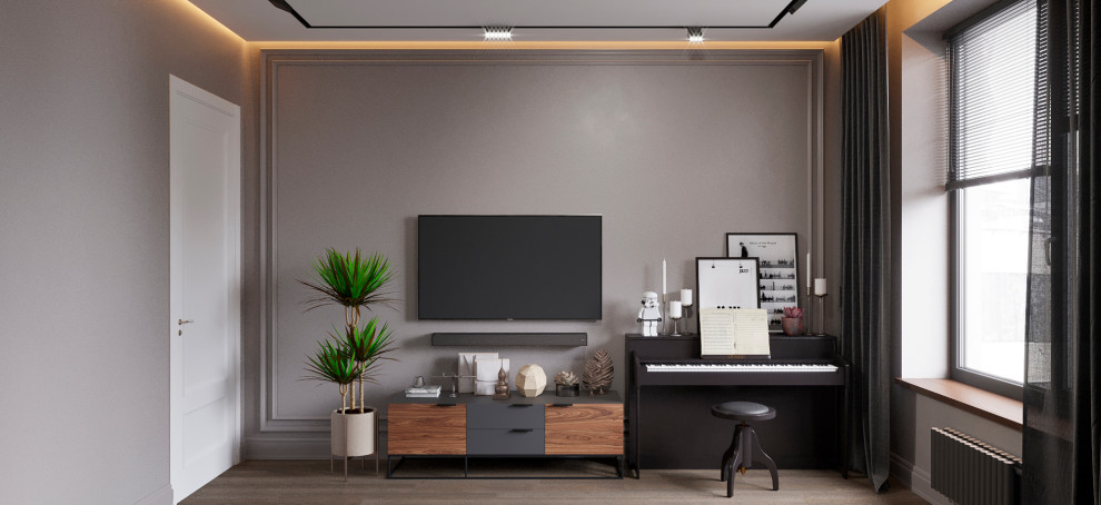 Дизайн четырёхкомнатной квартиры 116 кв.м в ЖК Символ