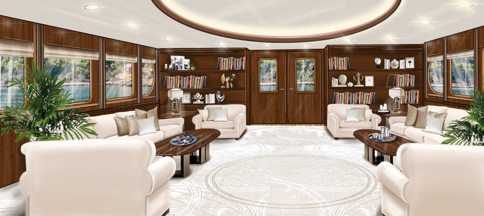 Частная яхта