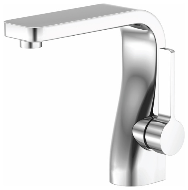 Isenberg 260.1000 Single Hole Bathroom Faucet Contemporary