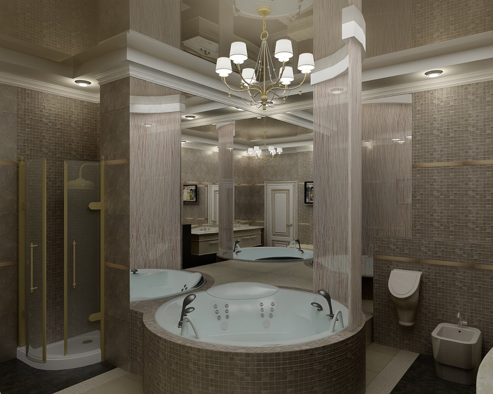 Эскизный проект ванной комнаты