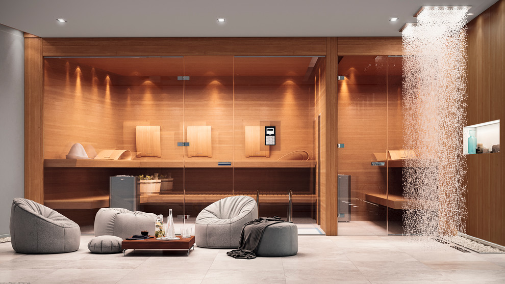 SPA-зона, частный интерьер