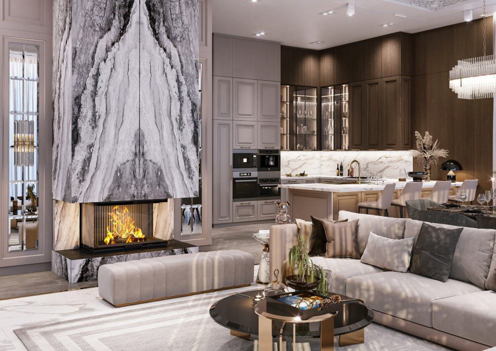 Загородный дом из камня