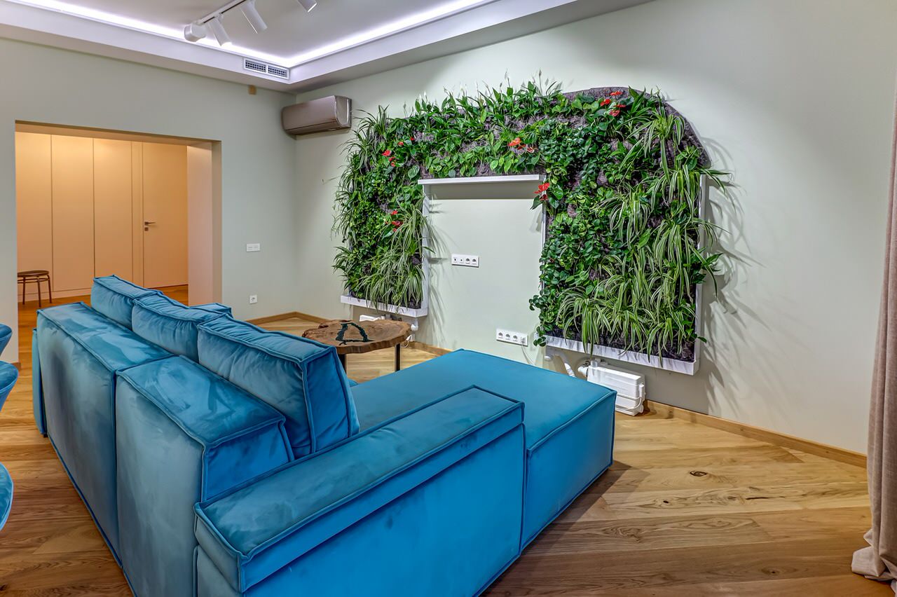 Реализация гостиной в современном стиле