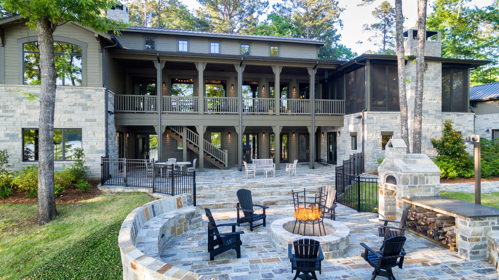 Toledo Bend Lake Custom Home Houston by Brickmoon Design Houzz