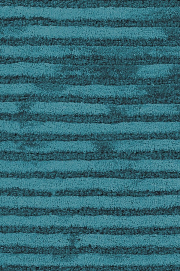 Angelo Hand-Tufted Solid Rug, Blue, Rectangular 5'x7'6