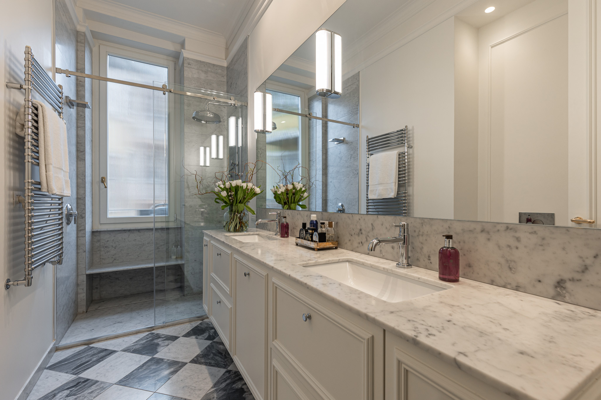 Bagno in marmo