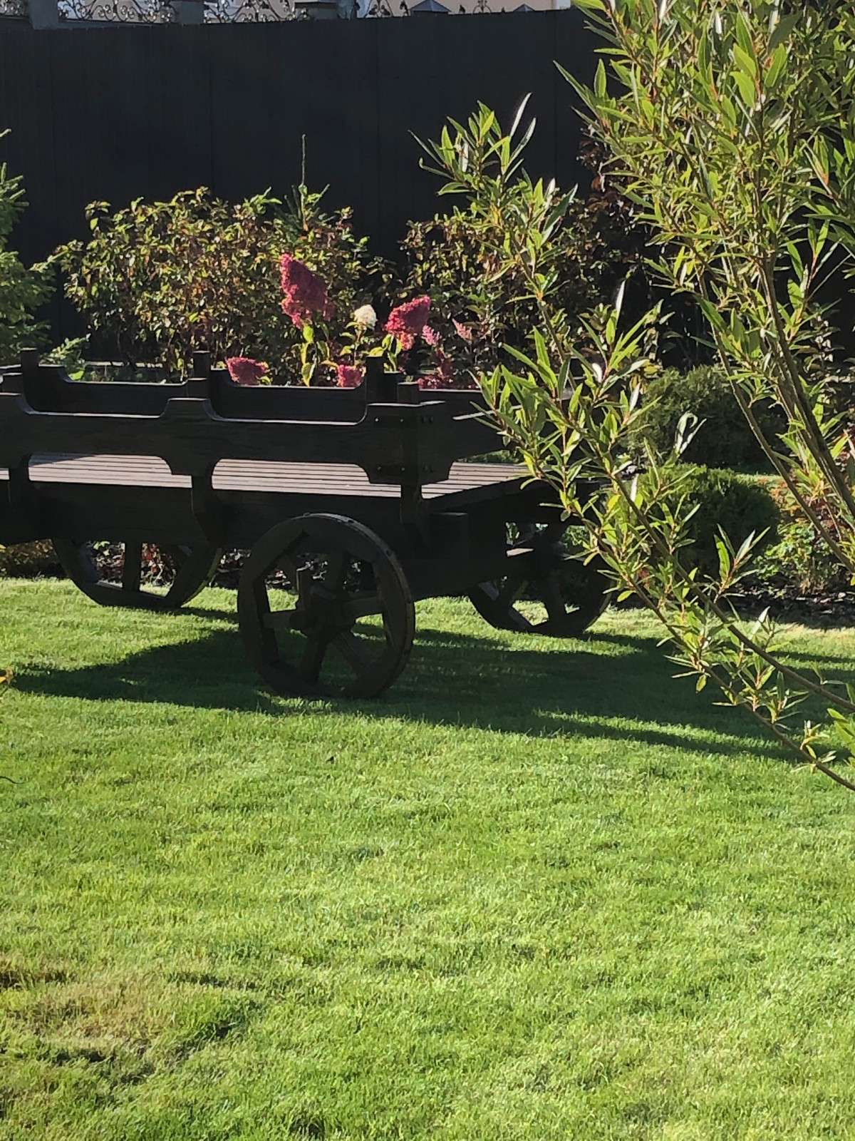 Сад с арт-объектом