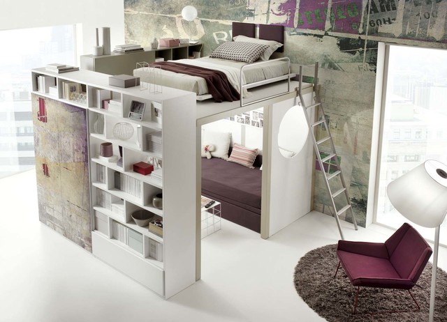 Space Saving Solutions contemporaneo-camera-da-letto