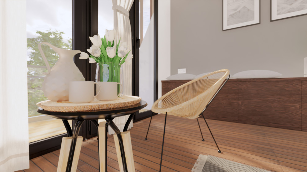 Attic Design - Walk in Closet - CGI