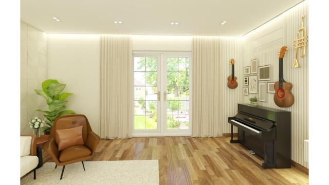 Modern House Makeover in Harpenden modern-rendering