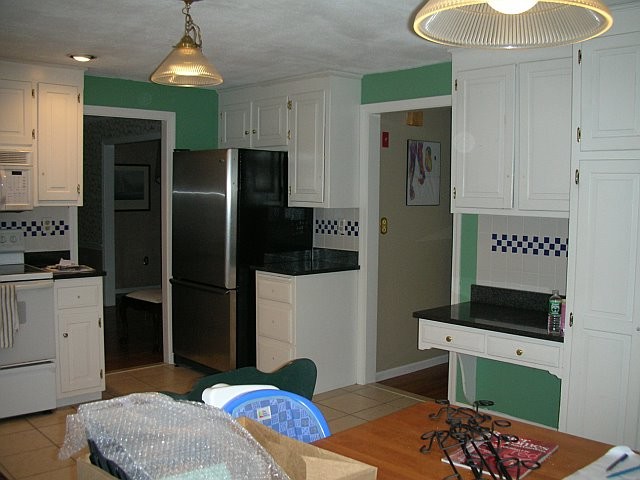 Before photo of kitchen