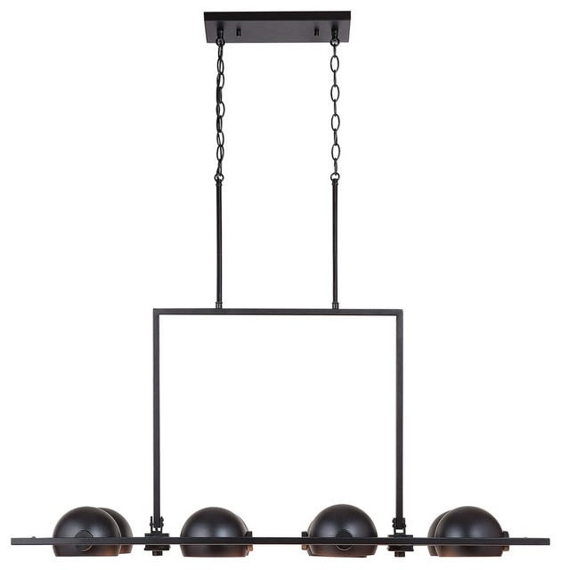 Capital Lighting Hadley 8 Light Island 833181mb Matte Black