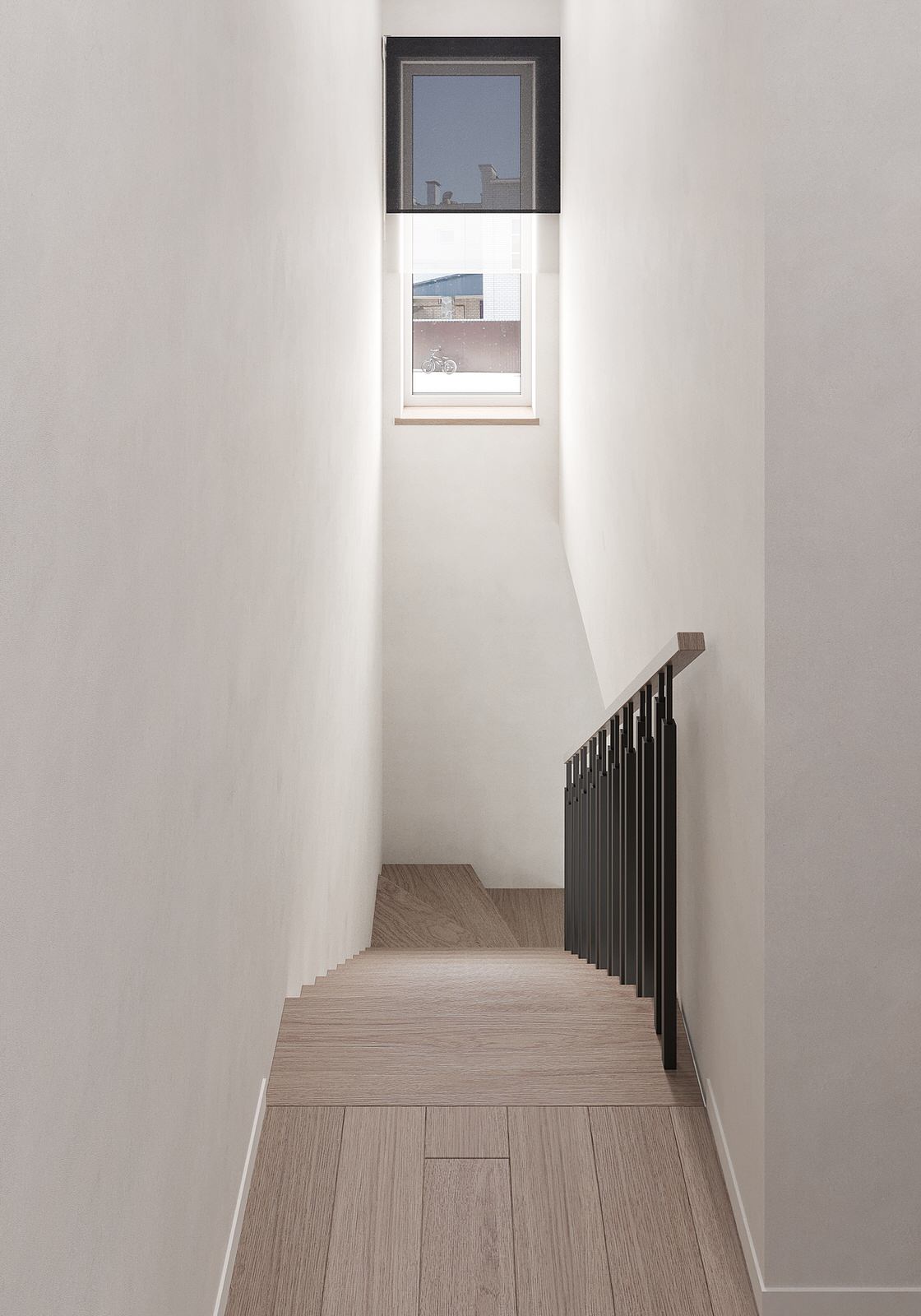 Таунхаус из "вторички" в современный интерьер