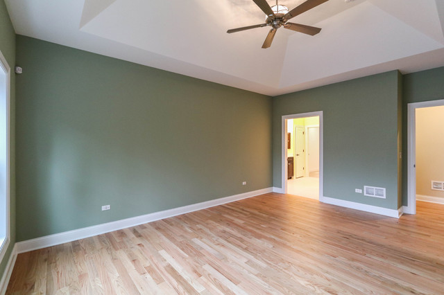 Custom First Floor Master | Downtown Naperville craftsman