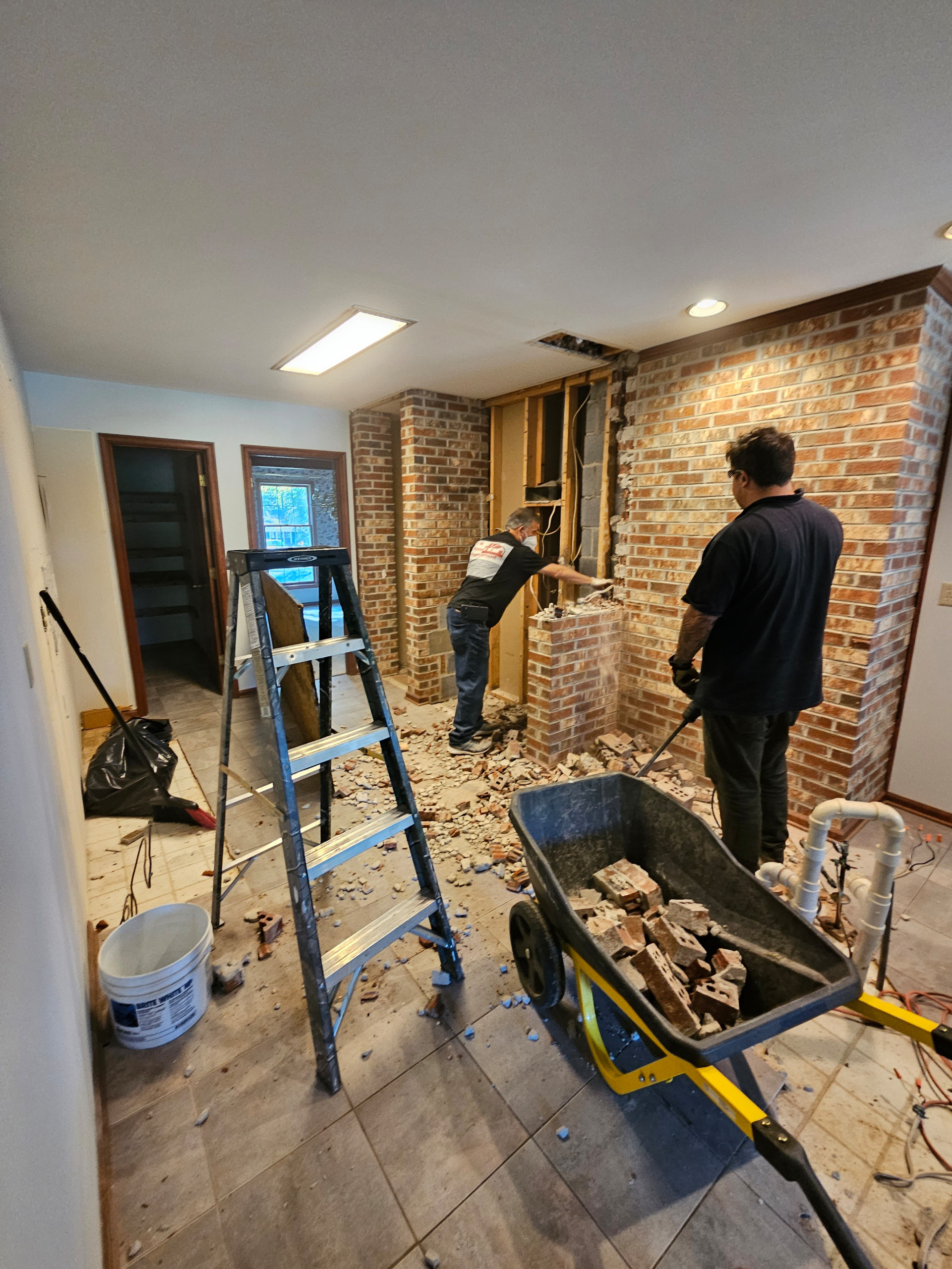 White Modern Kitchen Update