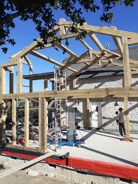 Two storey extension 