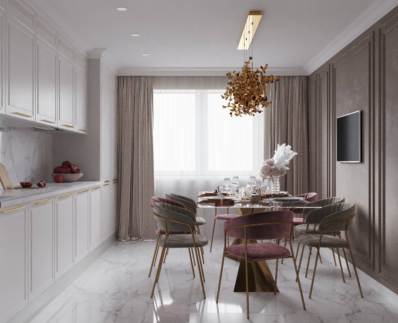 Квартира, современная классика