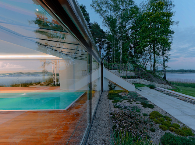 Innenarchitektur Villa trendy-pool