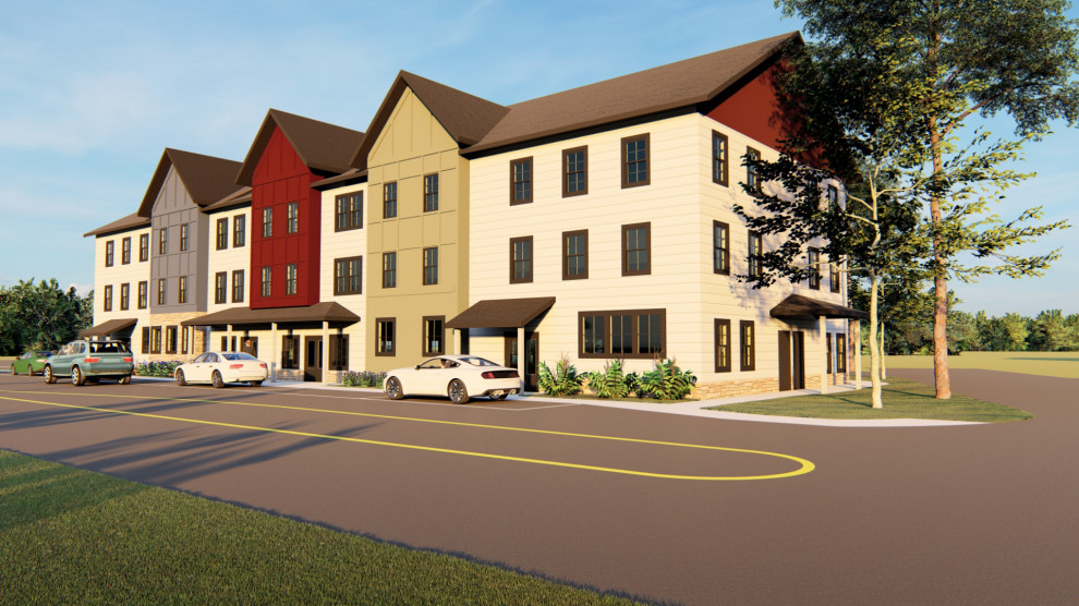 Chestnut Square Mixed Use Building - New Paltz, NY