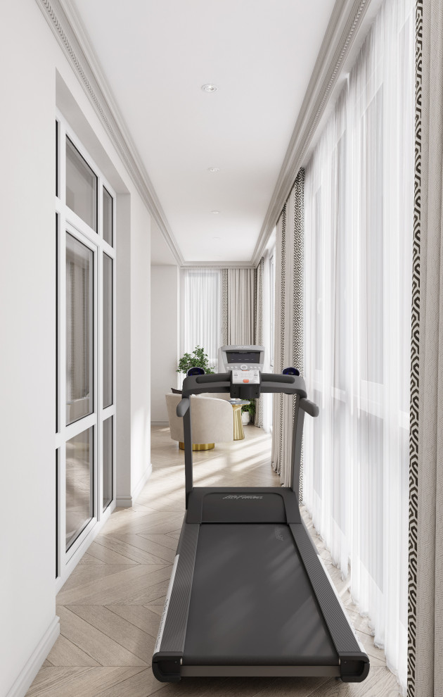 Дизайн проект в стиле эклектика