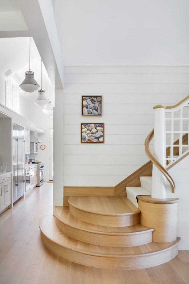 Island Retreat - Beach Style - Staircase - Boston - by Carpenter ...