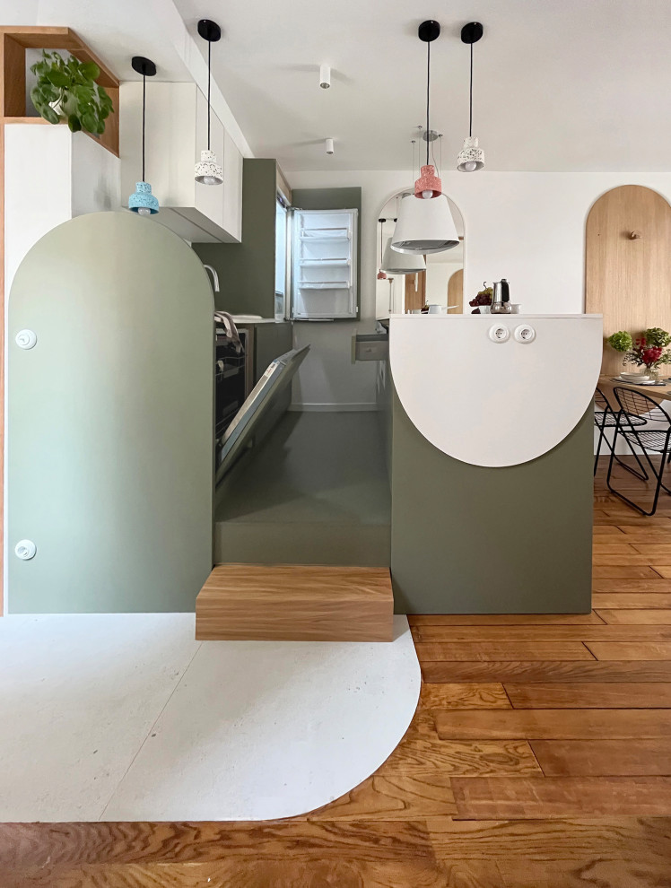 Renovation complète et aménagement sur mesure d'un pied a terre parisien de 27m2