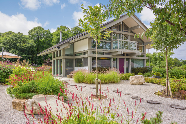 Huf House G Contemporary Garden London By Alexander Huf