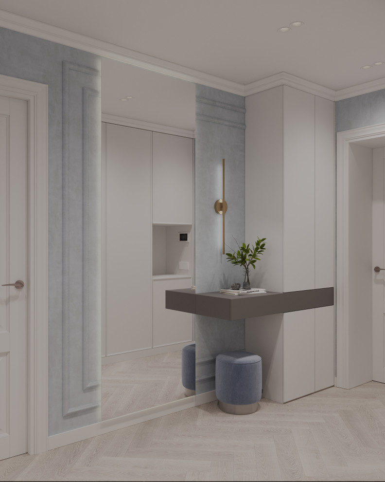 Дизайн квартиры в светлых оттенках