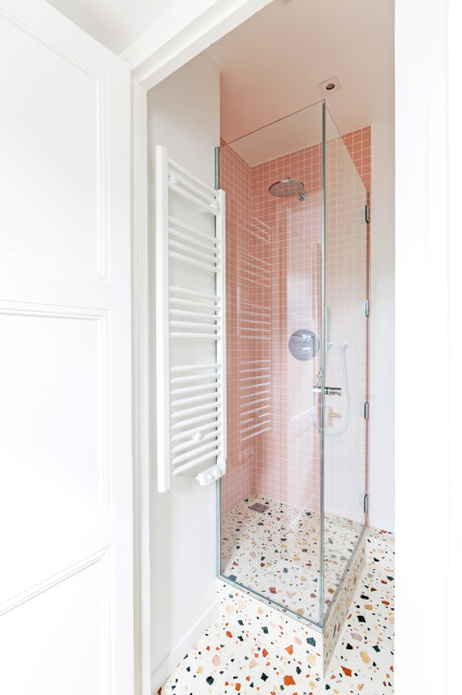 Bouchardon - 30m&sup2; shabby-chic-style-badezimmer
