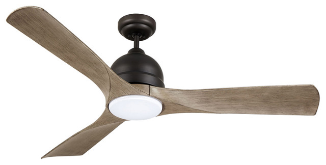 54 Volta Ceiling Fan Transitional, Niva 54 Flush Mount Ceiling Fan With Led And Remote Control
