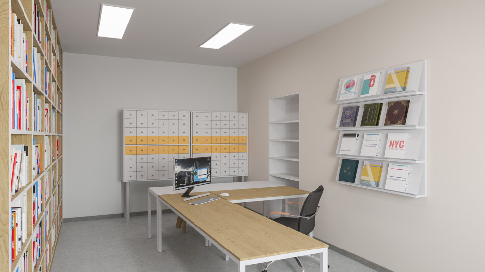 Дизайн-проект Модельной библиотеки в с.Кижинга (Республика Бурятия)