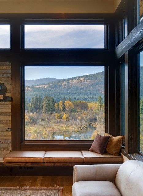Big Valley Ranch modern-wohnbereich