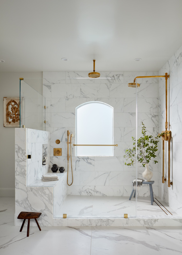 Bathroom - mediterranean bathroom idea in San Francisco