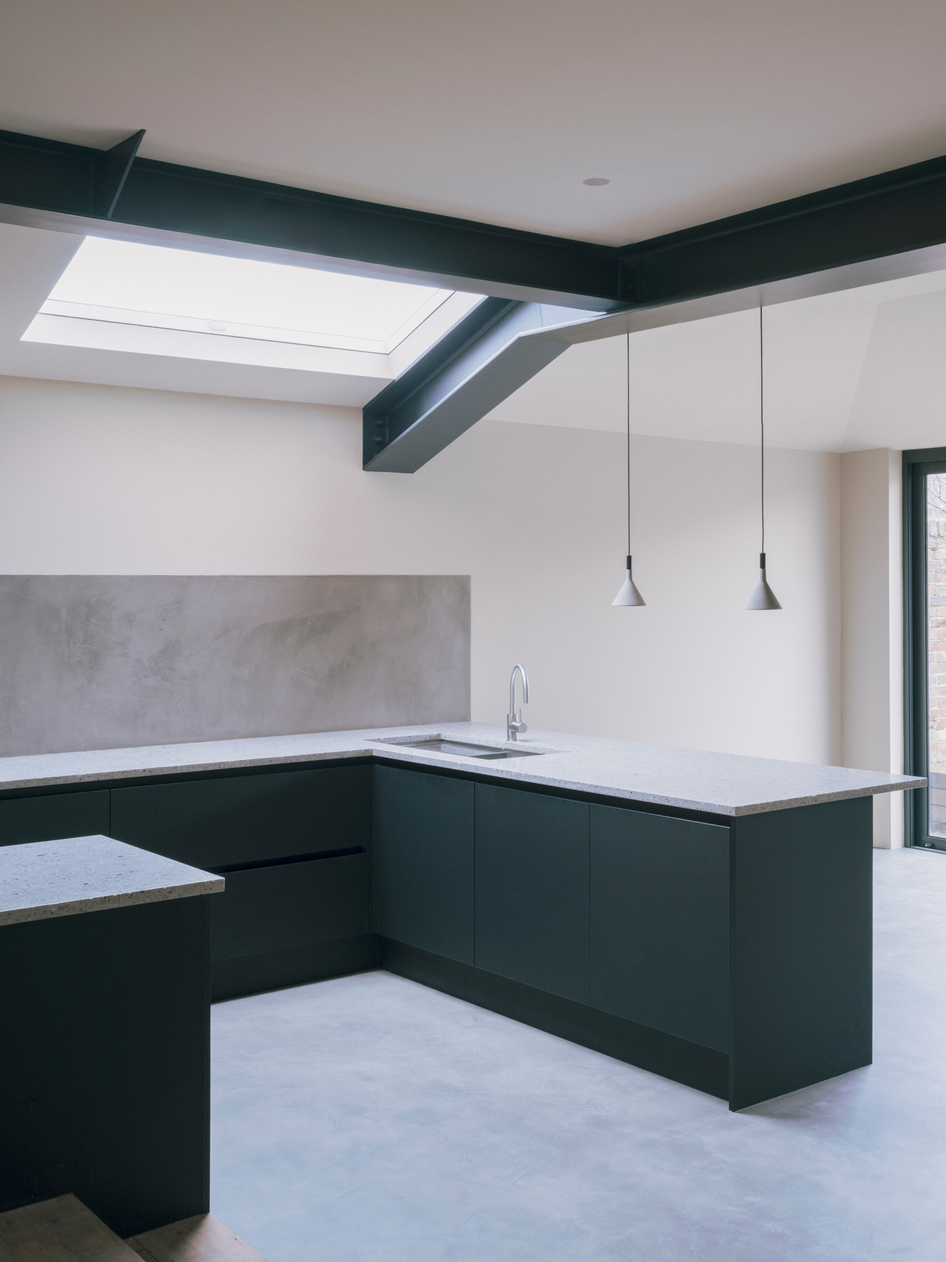 This is an example of an industrial kitchen in Oxfordshire.