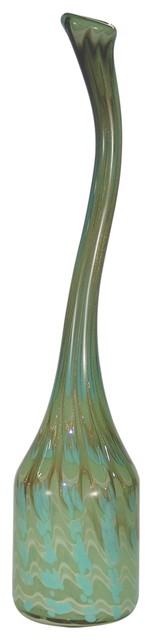 Dale Tiffany PG60520 Serene Meadow Transitional Slender Gourd Vase