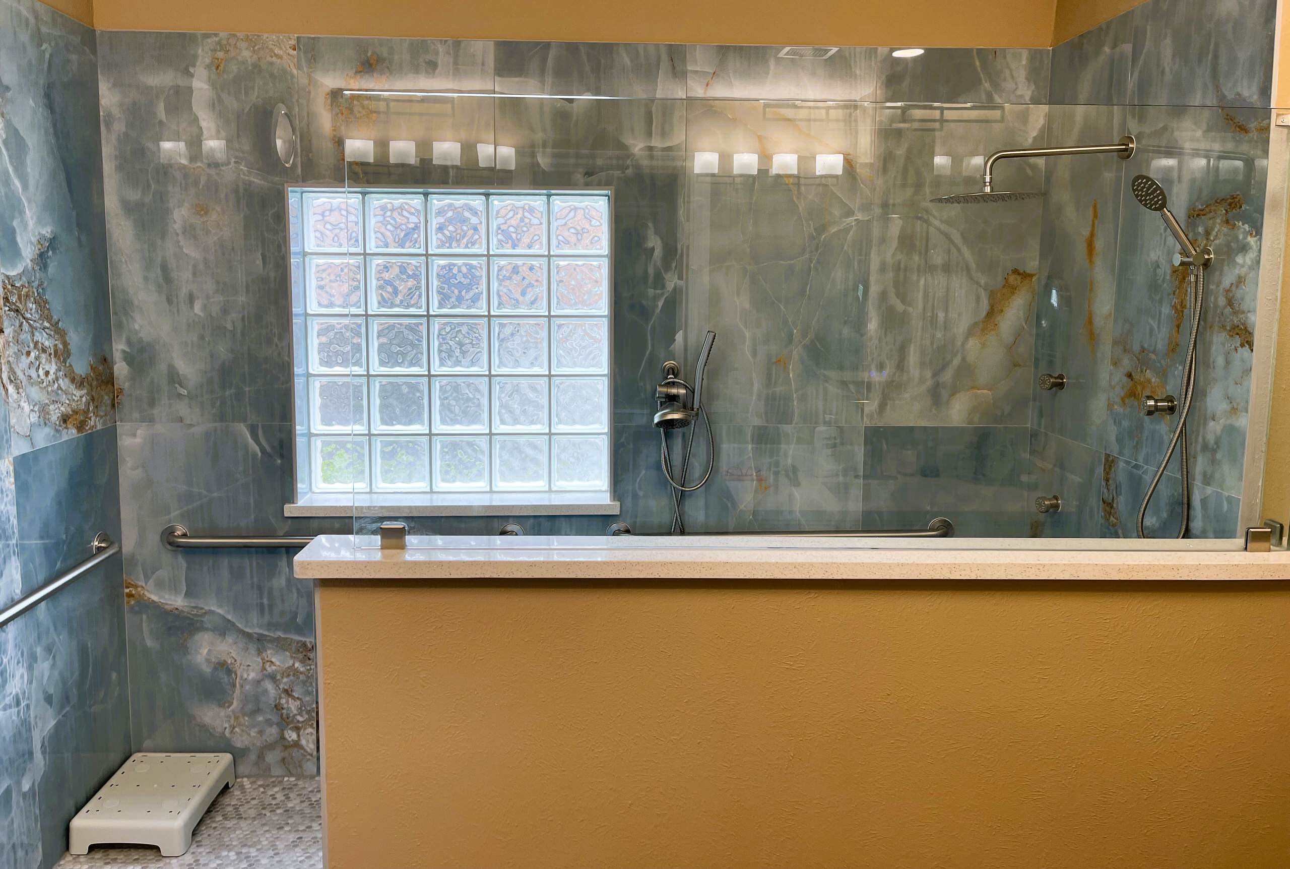 Convert shower and bathtub to ADA Shower in Cypress