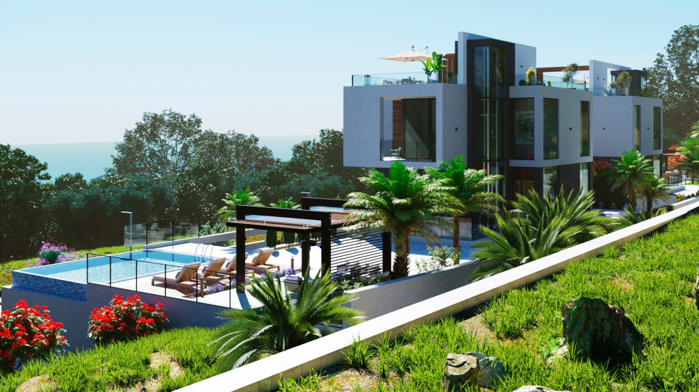 Минималистичные коттеджи