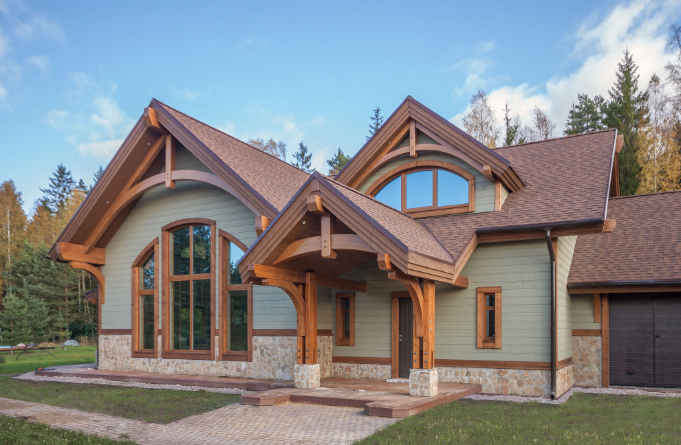 Дом по технологии Timber Frame