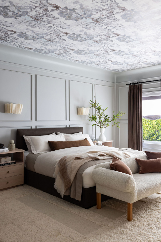 Inspiration for a transitional bedroom remodel in San Francisco